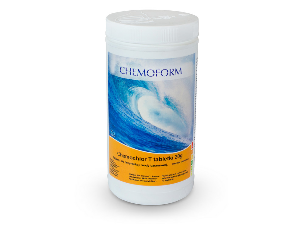 Chlor do basenu Chemochlor T Tabletki 20g - 1KG